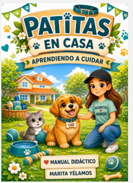 Portada de Patitas en Casa – Aprendiendo a Cuidar